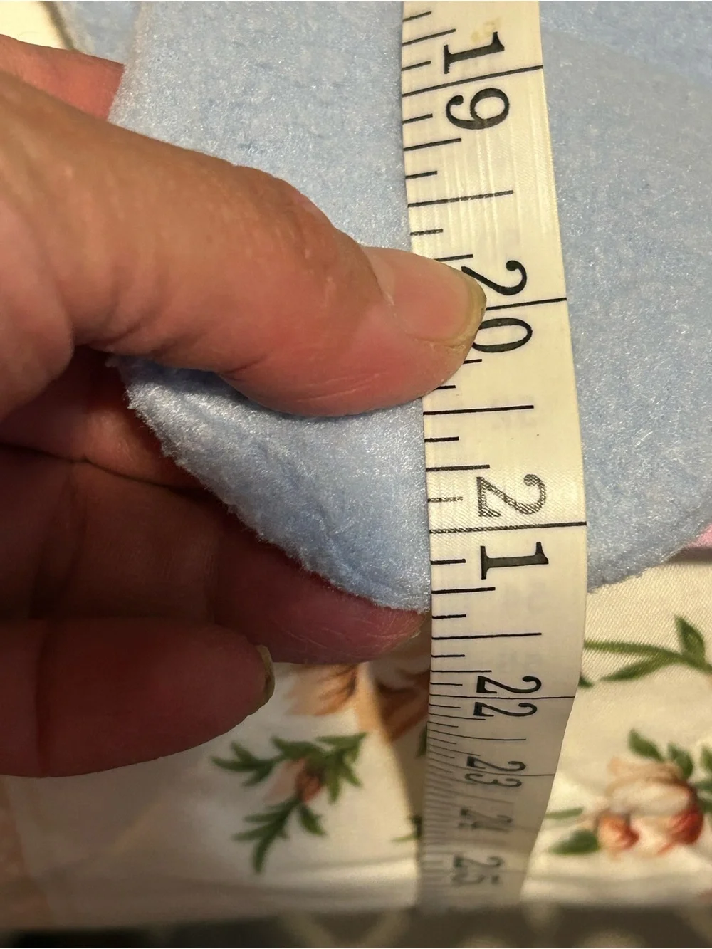 Unbranded Baby Blue Hooded One-Piece with Winnie Bear Appliqué